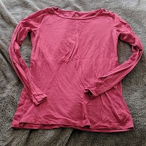 Gap red Long sleeve crewneck tee Small